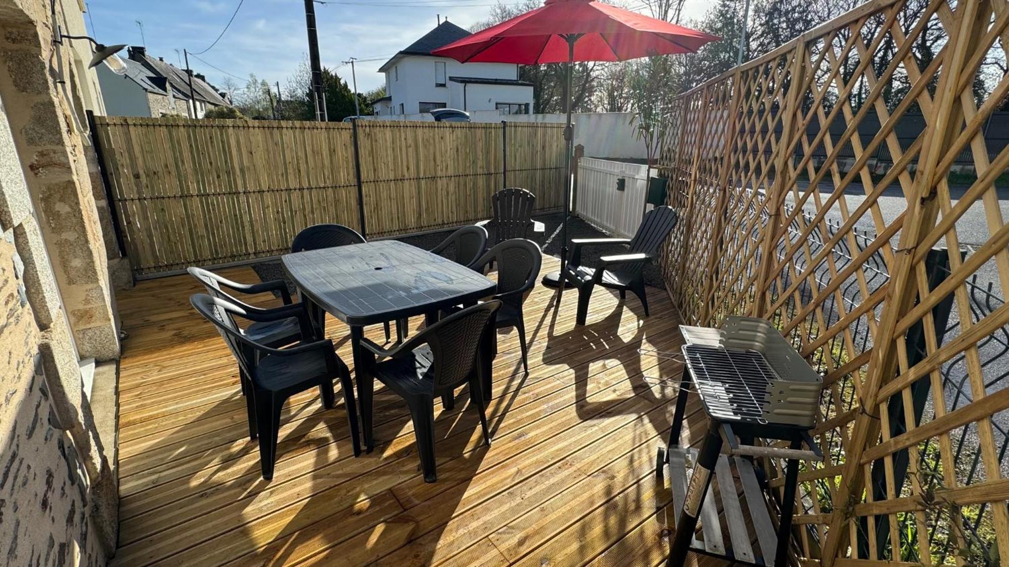 Petite Maison En Pierre Au Pied De La Voie Verte 플로우머 외부 사진